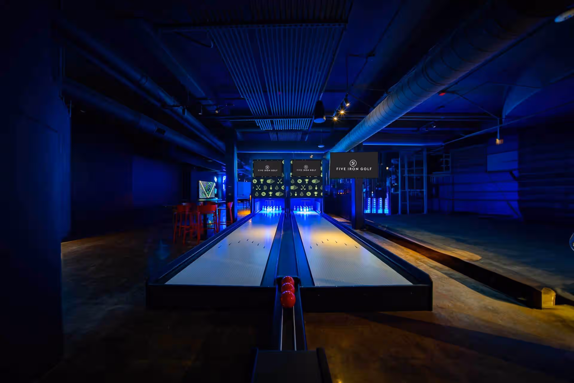 Duckpin Bowling Background
