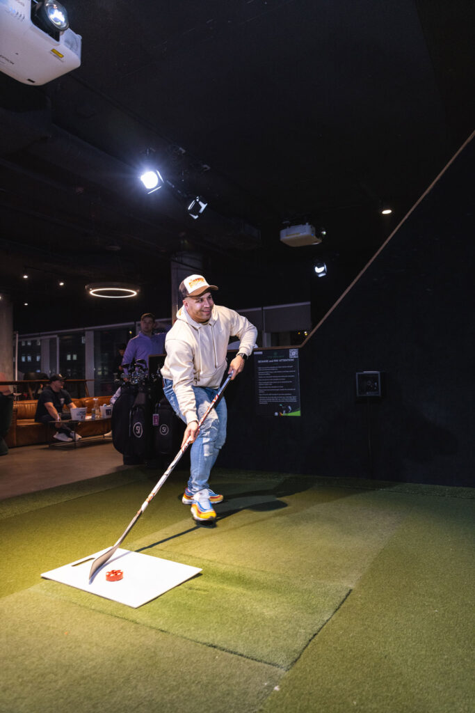 golf simulators five iron golf events